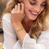 Chain Link Bracelet, Stainless Steel Crystal Friendship Bracelets Bangle, Watch Band Chains Wristband with Adjust Tool - 2 of 4