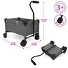 509 Crew: Little Wagon - Melange Grey - Folding Pull-Along Cart, Kids 3+ - 3 of 4