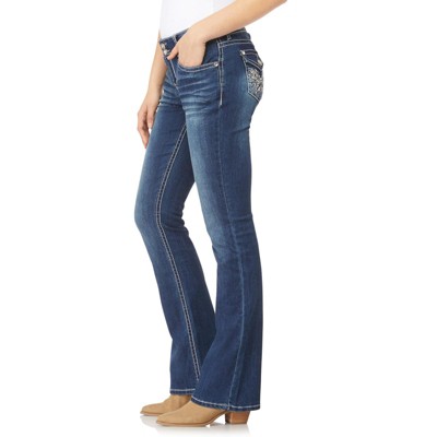 WallFlower Women's Instastretch Luscious Curvy Bootcut Jeans