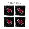 NFL Arizona Cardinals 4pk Black Toss Game Set - 2 of 4