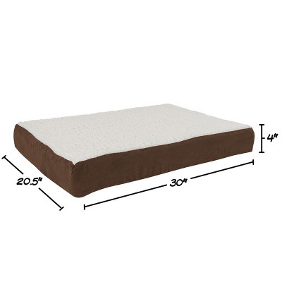 Pet Adobe Memory Foam Orthopedic Dog Bed - Brown