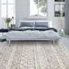 Boho Machine Washable Area Rug Modern Geometric Non-Slip Accent Rug Farmhouse Carpet - 3 of 4