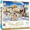 MasterPieces Glitter & Gold - The Gilded Train 1000 Piece Jigsaw Puzzle for Adults - 2 of 4