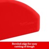 Betty Crocker Silicone Dough Scrapper, Red - 2 of 4
