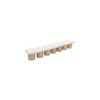 Meridian Furniture,Pavilion Boucle Fabric Bench - 4 of 4