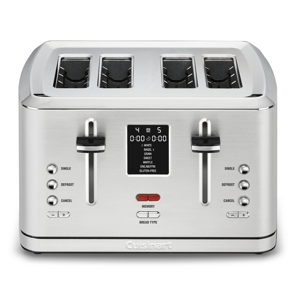 Photos - Toaster Cuisinart 4 Slice Digital  w/ MemorySet Feature - Stainless Steel  