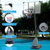 Dexmalle Outdoor Height Adjustable 7.5 to 10ft Basketball Hoop - 3 of 4