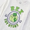 Kids' Toy Story Rex Pullover Crewneck Sweatshirt - Oatmeal - 3 of 3