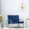 Novogratz X Globe Celeste 4-Light Matte Brass Chandelier - Globe Electric: Sputnik Pendant, Dining Room Fixture - image 3 of 4