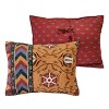 Greenland Home Fashions Farah Sham – Quilted Bohemian Pillow Cover with Global-Inspired Design - 3 of 3