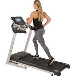 Sunny Health & Fitness Energy Flex Motorized Treadmill - Gray