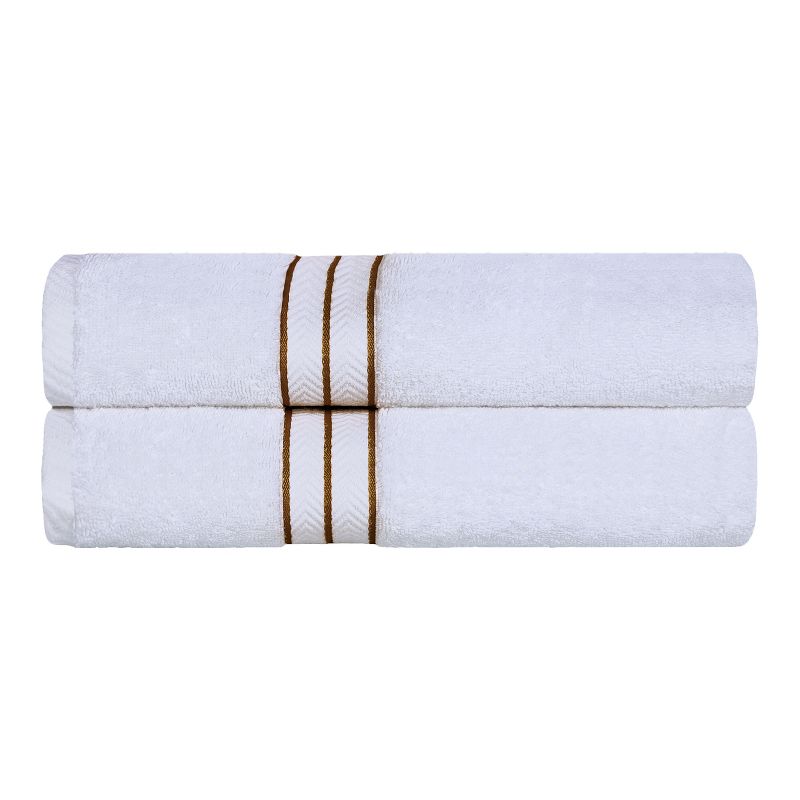 Premium Cotton Solid Plush Heavyweight Hotel Luxury Towel Set by Blue Nile Mills, 1 of 7