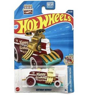 Hot Wheels Birthday Burner HW Celebration  Racers
