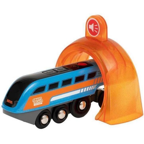 Brio 33971 Smart Tech Sound Record Play Engine Interactive Wooden Toy Train Target