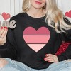Simply Sage Market Women's Graphic Sweatshirt Three Piece Heart - 2 of 4