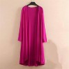Women's Open Long Maxi Cardigan - CARAMELA - 3 of 3