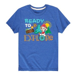 Boys' - Paw Patrol - Ready To Explore Short Sleeve Graphic T-Shirt - 1 of 4