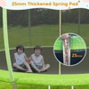 Trampoline 10FT 12FT 14FT 16FT with Enclosure & Ladder, ASTM Approved Heavy-Duty Outdoor Recreational Trampoline for Kids Adults, 440LB Capacity - 3 of 4