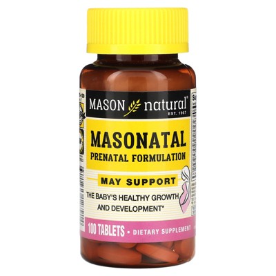 Mason Natural Masonatal Prenatal Formulation, 100 Tablets