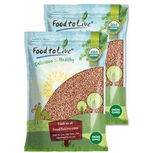 Organic Buckwheat Kasha - Grechka, Toasted Whole Groats, Non-GMO - 1 of 4