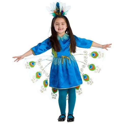 Rubie's Girl's Peacock Costume Dress