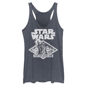 Womens Star Wars Join Darth Vader and Stormtroopers Racerback Tank - 1 of 4