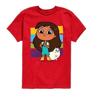 Boys' - Rosie's Rules - Rosie And Gatita Short Sleeve Graphic T-Shirt - 1 of 3
