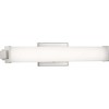 Progress Lighting Phase 2.1 1-Light LED Brushed Nickel Linear Bath Light with Acrylic Shade - 3 of 4