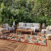 Nourison Aloha Floral Textured Outdoor Area Rug - 2 of 4