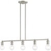 Livex Lighting Lansdale 5 - Light Chandelier in  Brushed Nickel - 4 of 4