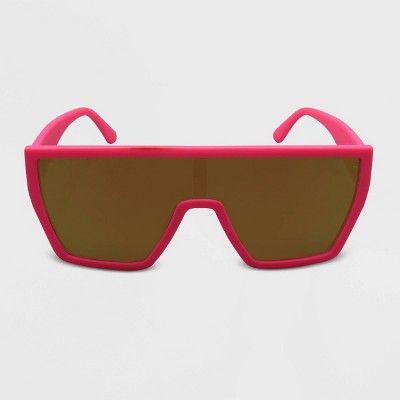 women's shield sunglasses