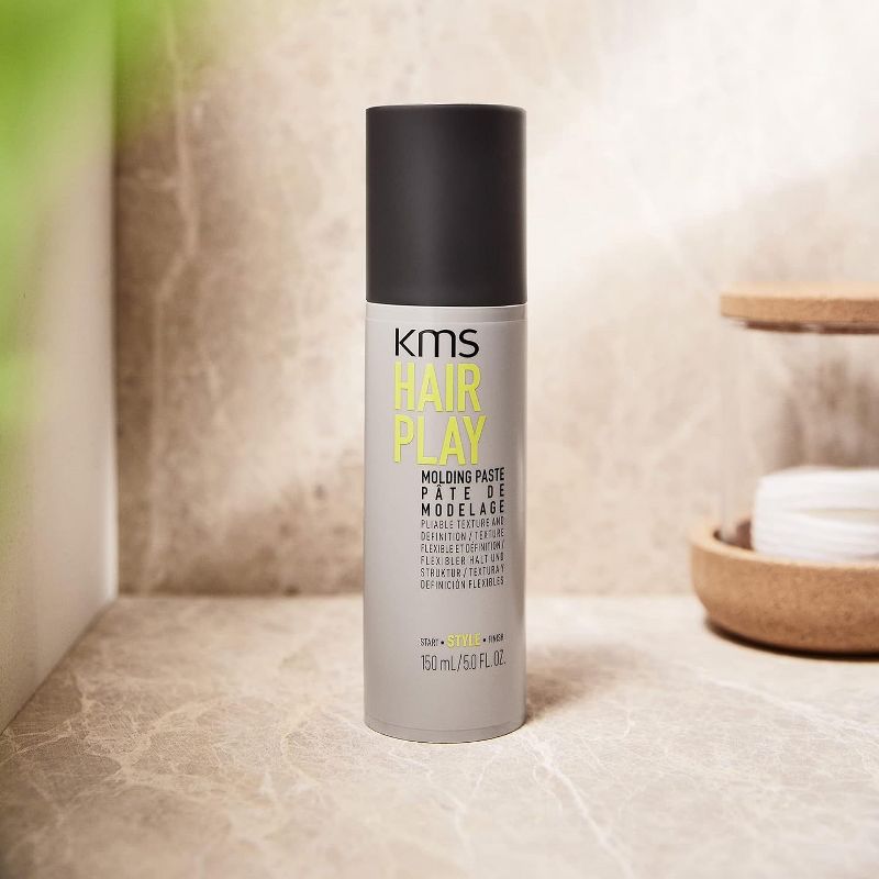 KMS Hair Play MOLDING PASTE (5 oz XL Professional Size) Hairplay Pliable Texture & Hair Definition, 5 of 10