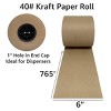 UOFFICE Kraft Paper Roll 40/50lbs 6" to 48" - 3 of 4