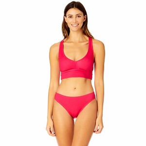 Coppersuit Women's Solid Halter Banded Bra Swim Top - 1 of 4