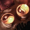 JDICTION Tai Chi Shape Silicone Mold, Yin Yang Candle Vessels & Storage Container, Resin Concrete Jewelry Holder, Succulent Planter DIY - 4 of 4