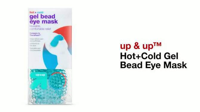 Hot+Cold Gel Bead Eye Mask - up &#38; up&#8482;, 2 of 7, play video