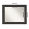 Amanti Art Attic Aged Beveled Wood Framed Bathroom Vanity Wall Mirror - 3 of 4