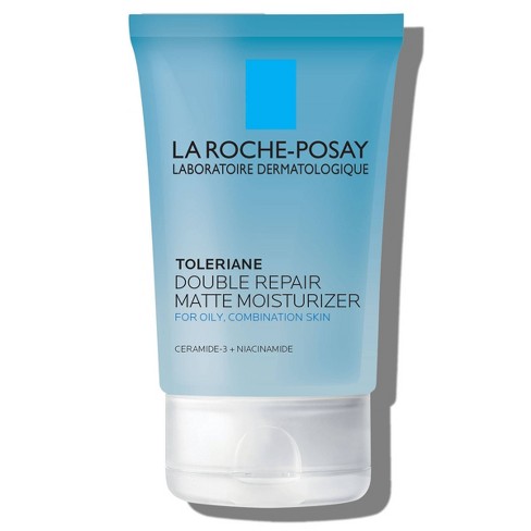 La Roche Toleriane Double Repair Matte Face Face Moisturizer With Ceramide And Niacinamide For Oily Skin - 2.5 Fl Oz : Target