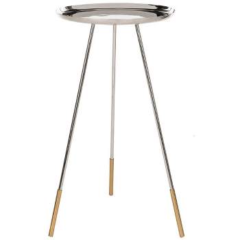 Calix Side Table with Gold Cap  - Safavieh