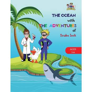 The Ocean Activity Workbook For Kids 3-6 (2) - by  Beth Costanzo (Paperback)
