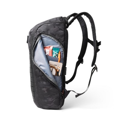 UAG 20L Laptop Backpack, 16 inch Laptop Compartment, Heavy Duty, Wear-Resistant, Travel Ready, Civilian - Black/Orange — фото 6
