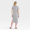 Short Sleeve Rib-Knit Midi Maternity Dress - Isabel Maternity by Ingrid & Isabel™ - 2 of 3