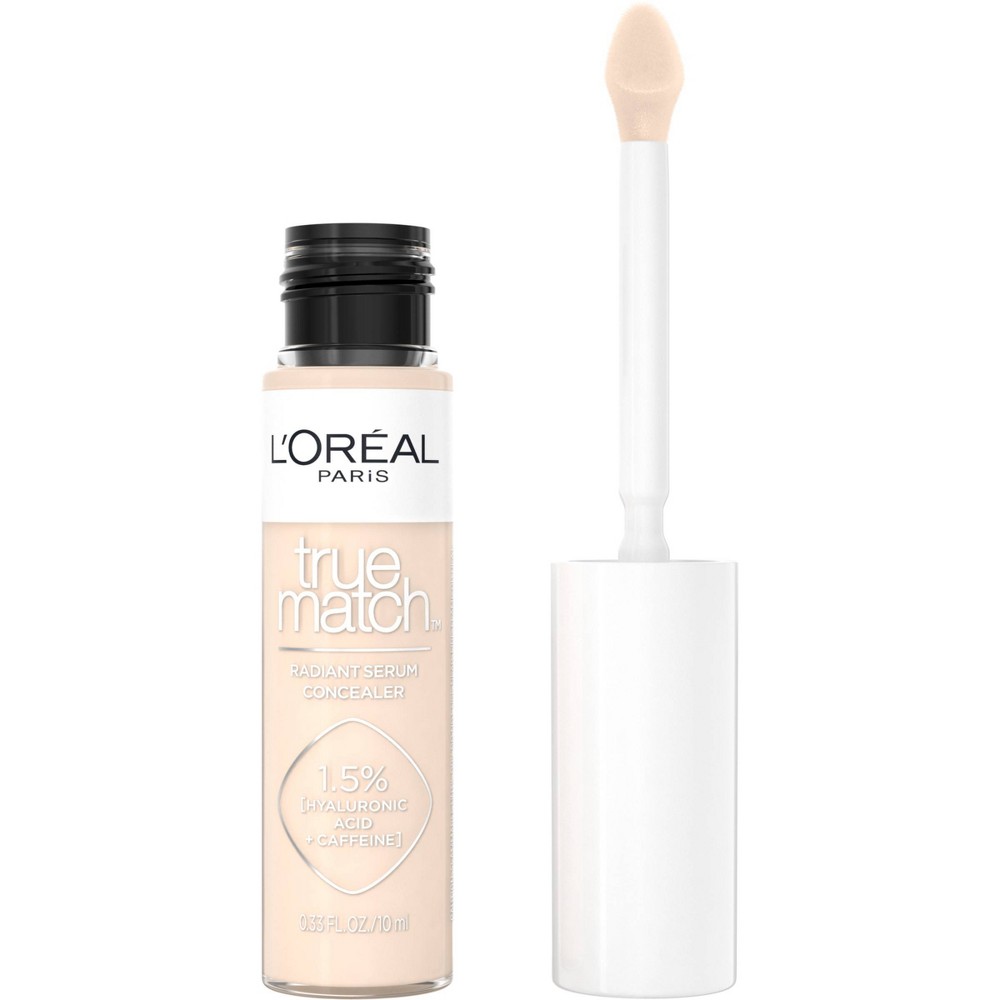 Photos - Other Cosmetics LOreal L'Oreal Paris True Match Radiant Serum Concealer with Hyaluronic Acid - C1 