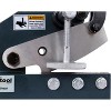 Garvee 6'' Sheet Metal Shears Manual Mounting Type Metal Cutter Scissors High Precision Manual Shearing Machine For Crafts Thick Steel Crafting Gray - 3 of 4