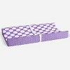 Bacati - MixNMatch Purple Large Dots Changing Pad Cover - 4 of 4