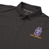 University at Albany Adult Polo Left Chest Logo, Athletic Heather - 4 of 4