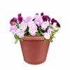 The HC Companies Indoor/Outdoor Round Plastic Classic Planter - 4 of 4