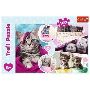 Trefl Lovely Kittens Kids Jigsaw Puzzle - 160pc - 1 of 4
