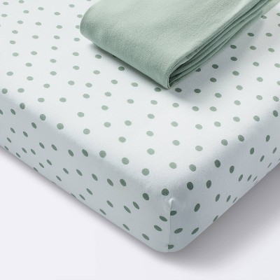 Target flannel outlet crib sheet