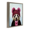 Stupell Industries Happy Panda Bear with Donut, 18" x 18" - 3 of 4